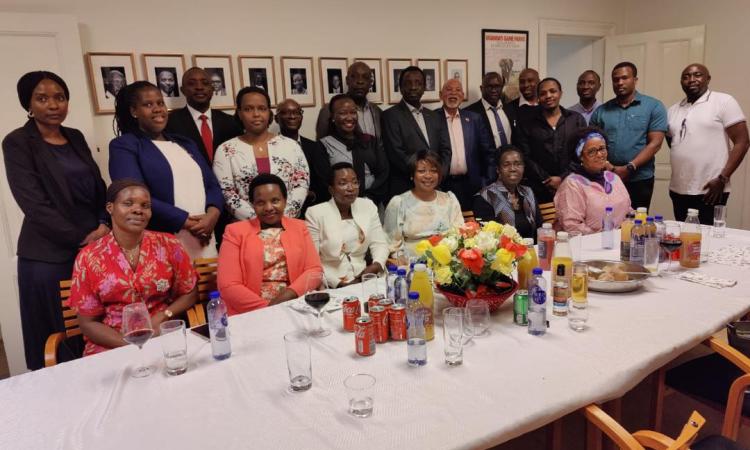 Embassy Hosts The Diaspora Community Leaders